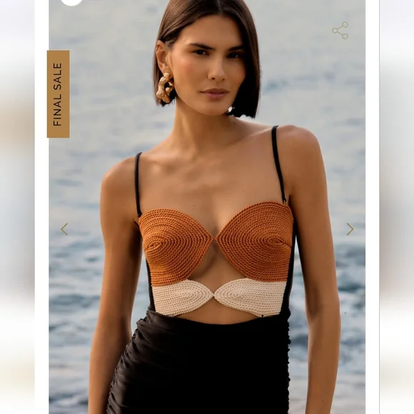 Patbo Braided Midi Dress - Picture 2 of 12